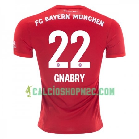 Bayern Monaco Serge Gnabry 22 Maglia Prima 2019/2020 Manica Corta